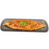 Pide mit Dönerfleisch und Zwiebeln